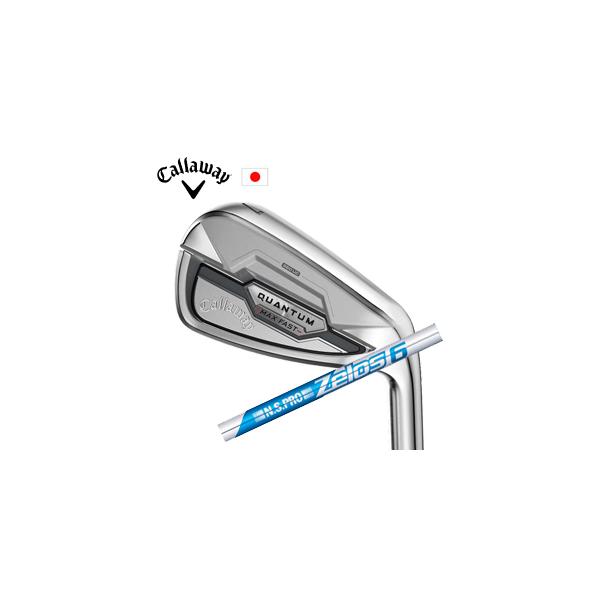 キャロウェイ QUANTUM MAX FAST 単品アイアン N.S.PRO ZELOS6 ゼロスシックス 日本シャフト社製 Callaway 日本仕様 保証書発行 特注カスタム 2026年2月発売