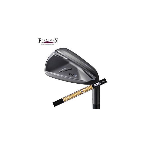 フォーティーン2026TB-3 FORGED ダイヤモンドブラックサテン仕上げ 単品アイアン #5,#6 ダイナミックゴールド105オニキスブラック FOURTEEN 日本 特注カスタム