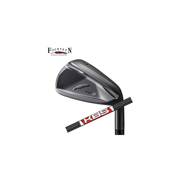 フォーティーン2026TB-3FORGED ダイヤモンドブラックサテン仕上げ 単品アイアン#5,#6 KBS TOUR LITE KBSツアーライト(ブラック仕上げ)FOURTEEN日本 特注カスタム