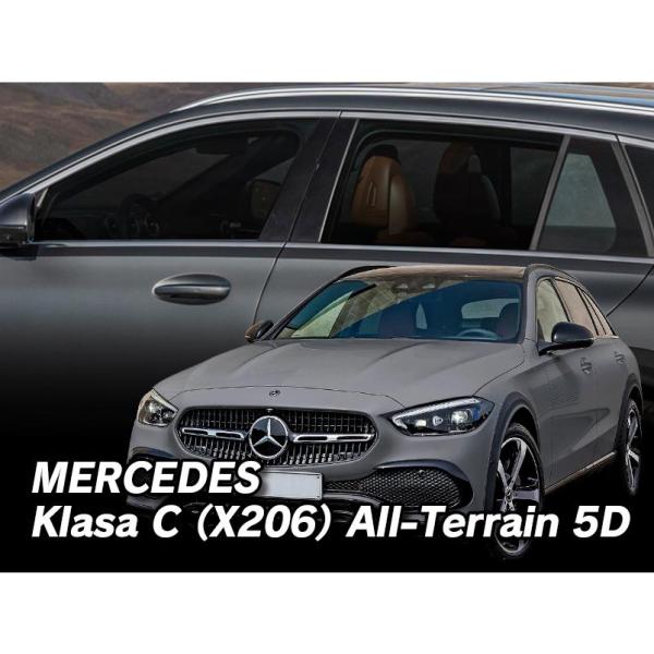 M.ベンツ W206(ワゴン)/X206(オールテレイン) ドアバイザーF＆Rset