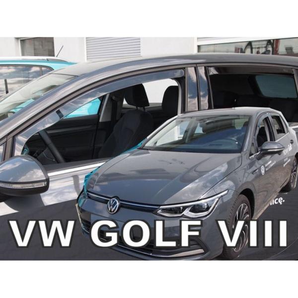 【在庫僅少】 VW ゴルフ8 GOLF8 H.Back ドアバイザーF Rset