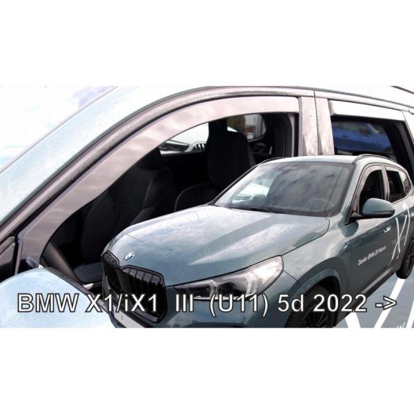 BMW X1/iX1(U11) ドアバイザーF＆Rset【Team HEKO/ヘコ製】