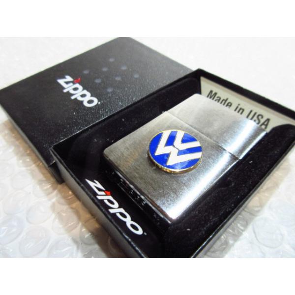 VW フォルクスワーゲン Zippo/ジッポ・ライター 【Silver】 :aZP-VW05