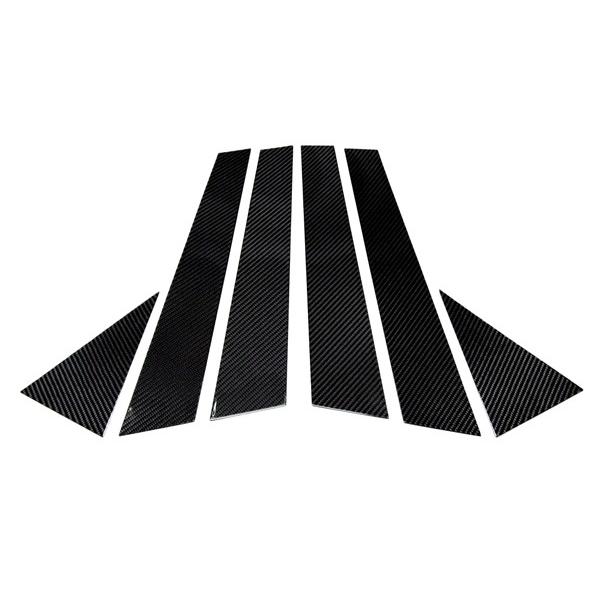 BMW F45 BKリアルカーボン・ピラーパネル/6pcs 【AutoStyle】
