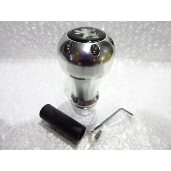 プジョー 6 7 307 407 アルミシフトノブ シルバー Isn Pg01 スパイラルオート 通販 Yahoo ショッピング