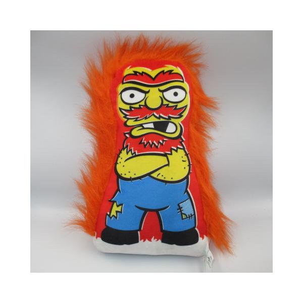 THE SIMPSONS★シンプソンズ★Groundskeeper Willie★ワイルド★ピロー★クッション人形★グラウンド・キ