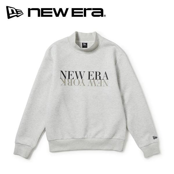 ニューエラ ゴルフ 長袖 テック スウェット モックネック NEW ERA NEW YORK オートミール New Era Golf (15129432) 2026年秋冬モデル