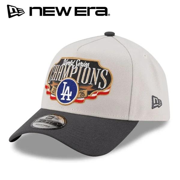 ニューエラ ゴルフ キャップ 9FORTY A-Frame 2025 MLB World Series Champions Locker Room Cap ロサンゼルス・ドジャース NEW ERA Golf (15129607)