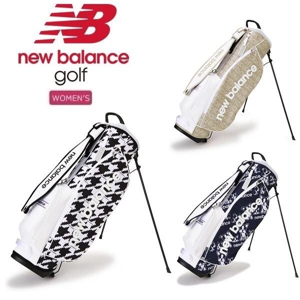 NB ロゴdesign合皮スタンドキャディバッグ New Balance Golf（ニューバランスゴルフ） ニューバランス ゴルフ