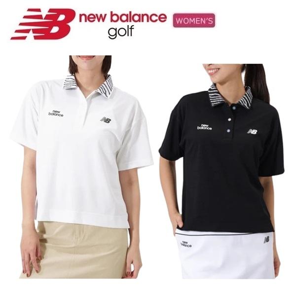 ニューバランス ゴルフ レディース シャツ 半袖 ビッグ ポロシャツ New Balance Golf 012-6160501 2026年春夏モデル
