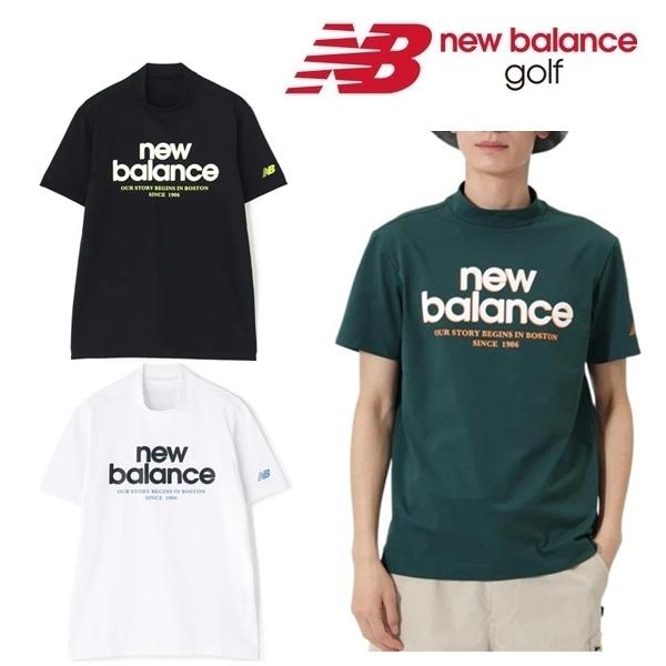 ニューバランス ゴルフ メンズ シャツ 接触冷感 半袖 モックネック プルオーバー New Balance Golf 012-6166010 2026年春夏モデル