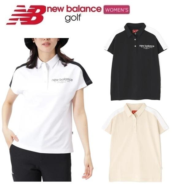 ニューバランス ゴルフ レディース フレンチスリーブ カラーシャツ New Balance Golf 012-6168502 2026年春夏モデル