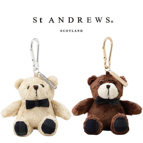 セント アンドリュース ゴルフ テディベアボールホルダー St ANDREWS 042-6984317