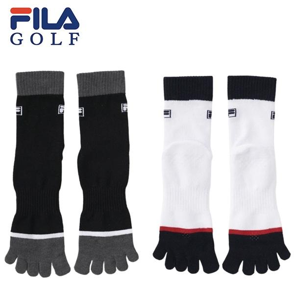 FILA GOLF ゴルフソックス バイカラー5本指ソックス 785-932【ポスト投函配送】