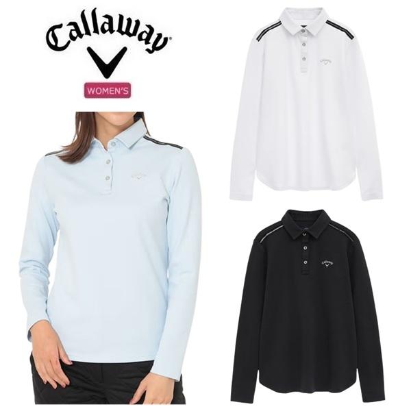 キャロウェイ ゴルフ レディース 長袖シャツ ダブルニット長袖シャツ Callaway Golf C25233204