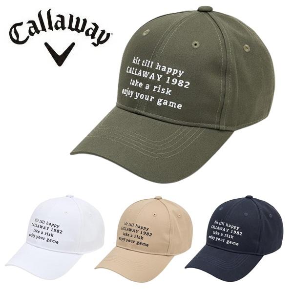 キャロウェイ ゴルフ キャップ メッセージロゴキャップ メンズ 2025年発売 Callaway Golf C25291105