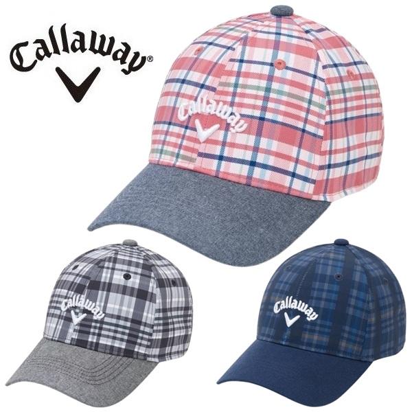 キャロウェイ ゴルフ キャップ マドラスチェックプリントキャップ メンズ 2026年発売 Callaway Golf C26191110