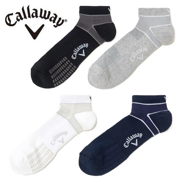 キャロウェイ ゴルフ メンズ ソックス ヒールホールド アンクルソックス (MENS)Callaway Golf C26193108【2026年春夏モデル】【ポスト投函配送】