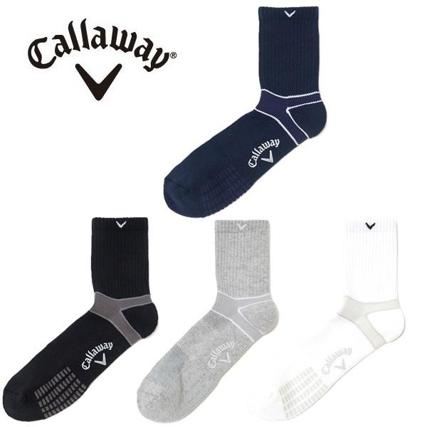 キャロウェイ ゴルフ メンズ ソックス ヒールホールド ショートソックス (MENS) Callaway Golf C26193111【2026年春夏モデル】【ポスト投函配送】
