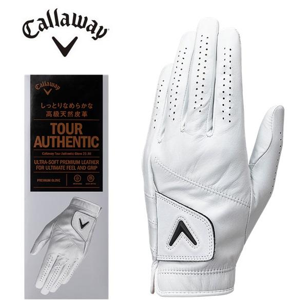 キャロウェイ ゴルフ グローブ キャロウェイ ツアー オーセンティック グローブ 25 JV  左手用  メンズ Callaway TOUR AUTHENTIC 【ポスト投函配送】