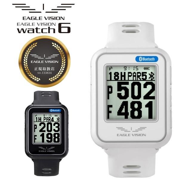 EAGLE VISION イーグルビジョン ゴルフナビ watch6 腕時計型GPS距離