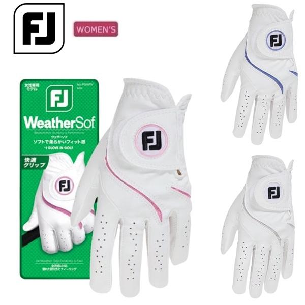 フットジョイ ゴルフ グローブ ウェザーソフ ウィメンズ 左手用 レディース FootJoy Golf FGWFW26 【ポスト投函配送】
