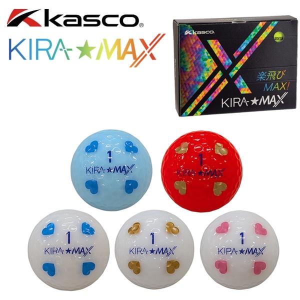 キャスコ ゴルフボール KIRA★MAX キラマックス ハート 1ダース 12個入り 2026年発売 Kasco