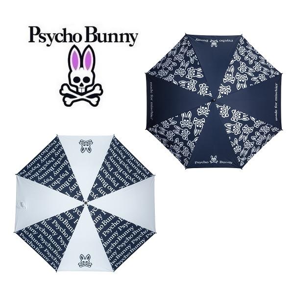 【新品】サイコバニー Psycho Bunny アンブレラ 傘晴雨兼用UV加工 Psycho Bunny（サイコバニー） ゴルフ アンブレラ 傘 晴雨兼用 UV加工