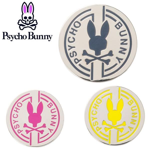 サイコバニー ゴルフ マーカー LARGE 3.5 Psycho Bunny PBMG4FM1 【メール便配送】