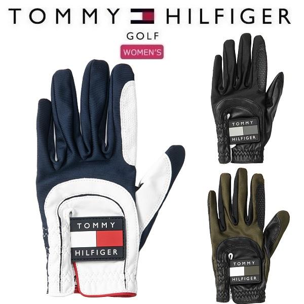 トミー ヒルフィガー ゴルフ TOMMY HILFIGER GOLF ゴルフ グローブ ワンサイズ レディース 女性用 左手用 THMG300L　【メール便配送】