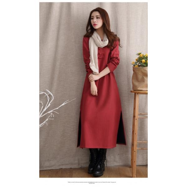 チャイナ風ワンピース レディース ロング チャイナドレス エスニックワンピース Buyee Buyee Japanese Proxy Service Buy From Japan Bot Online