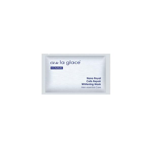 ●la glace/ラ・グラス●Homme - Nano Royal Cells Repair Whitening Mask - 5 sheet mask ●オム - Nano Royal Cells リペア ホワイトニング マスク - 5...