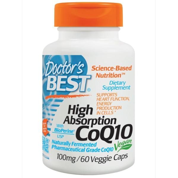 ドクターズベスト 高吸収コエンザイムQ10 (CoQ10)100mg バイオペリン配合 60ベジカプセル Doctor's Best :ci-DRB-00069:サプランド Yahoo!店 - 通販 - Yahoo!ショッピング ドクターズベスト 高吸収コエンザイムQ10 (CoQ10)100mg バイオペリン配合 60ベジカプセル Doctor's Best :ci-DRB-00069:サプランド Yahoo!店 - 通販 - Yahoo!ショッピング