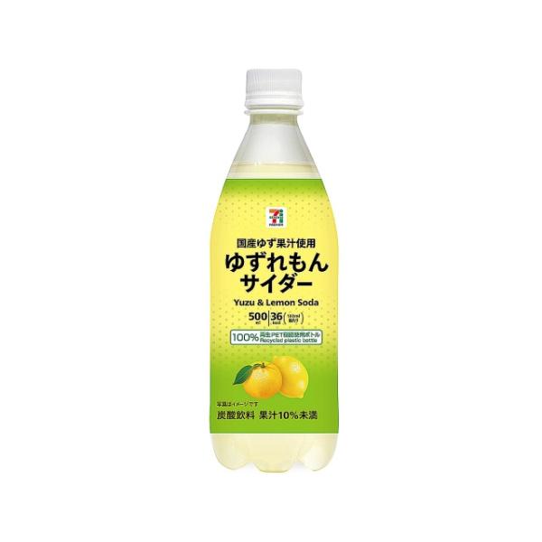 ゆずれもんサイダー 500ml 10ケースまとめ買い 7プレミアム ゆずれもんサイダー 500ml