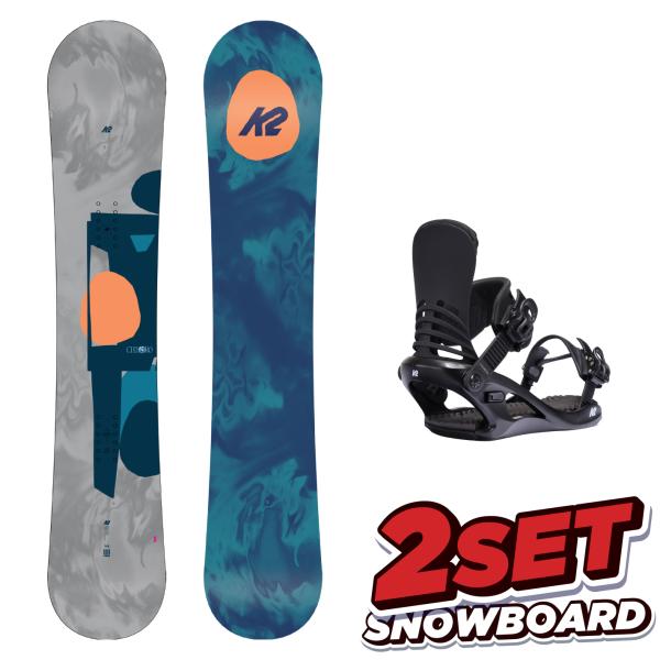 25-26 K2 スノーボード 2点セット CHLORO CAMBER ケーツー 板 クロロ
