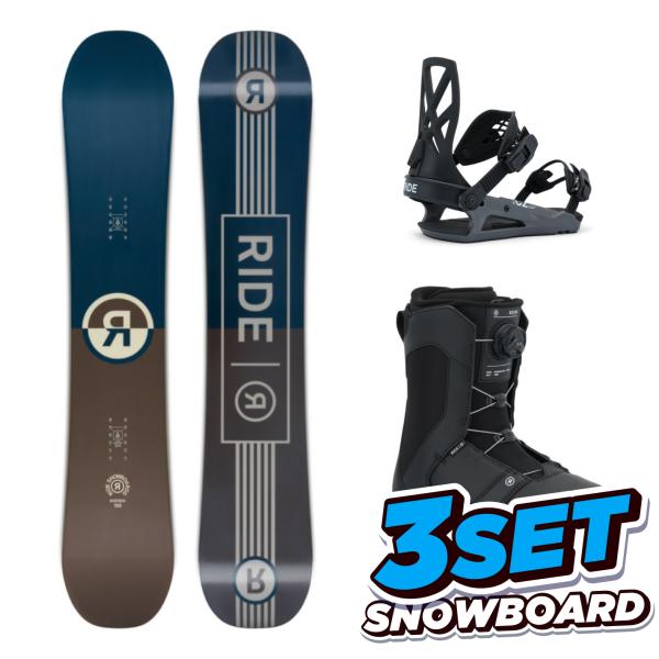 25-26 RIDE スノーボード 3点セット AGENDA C-2 ROOK ライド 板