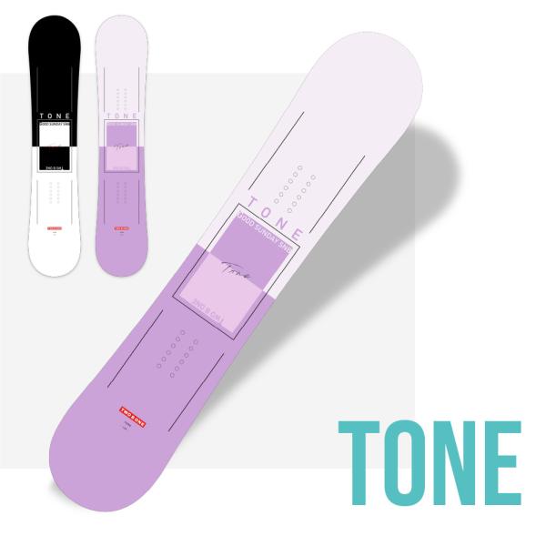 24-25】スノーボード 板 単品 TONE トーン レディース スノボ グラトリ