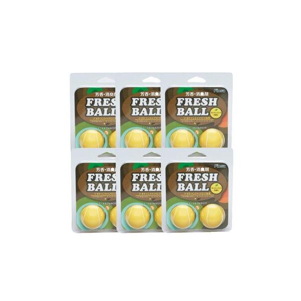 Finoa フィノア フレッシュボール 芳香 消臭剤 6個セット テニス 6set 5030 靴 スニーカー