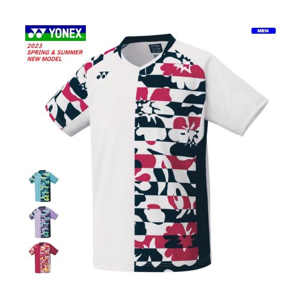 テニス、バドミントンウェア一式Ｌサイズ YONEX ヨネックス ゲームシャツ 10644 メンズ 2025AW