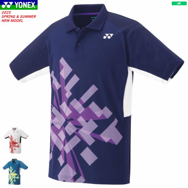 YONEX（ヨネックス） ゲームシャツ ユニホーム 半袖ポロシャツ 襟付き