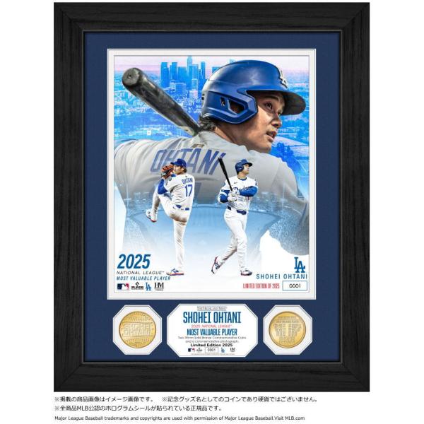 MADE IN THE USAThe Highland Mint 社製サイズ：約33.0×40.6cmコイン：約φ3.9cm ブロンズシリアル番号入り（プリントと手書きによる表記）※全商品MLB公認のホログラムシールが貼られている正規品です...