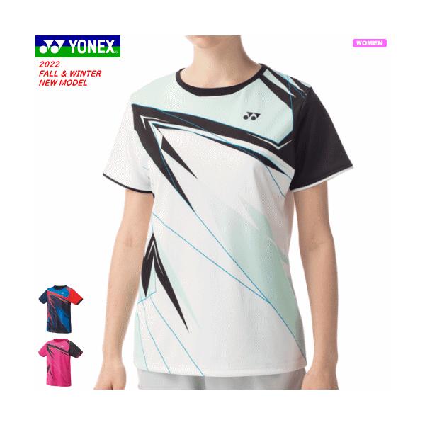 希少　YONEX バドミントンゲームシャツ レディースO 楽天市場】ゲームシャツ／フィットシャツ／レディース（20872Y
