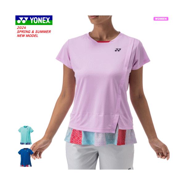 YONEX ヨネックス 模様 ピンク ウェア 半袖 Tシャツ バドミントン 楽天市場】ヨネックス テニス バドミントン ジュニアゲームシャツ