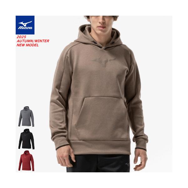 MIZUNO（ミズノ） ストレッチスウェットプルオーバーフーディ