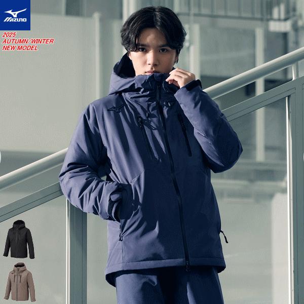 MIZUNO ミズノ テックフィルブレスサーモコート ハーフコート アウター