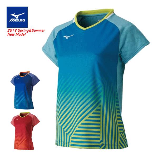 ミズノ　ユニフォーム　レディース　２着セット MIZUNO ミズノ ソフトテニス ウェア ゲームシャツ 半袖シャツ