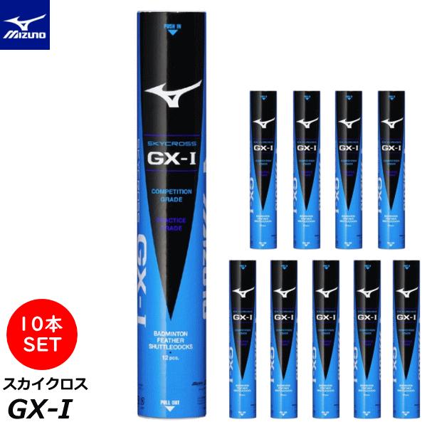 MIZUNO（ミズノ） バドミントン シャトルコック スカイクロスGX-I（10