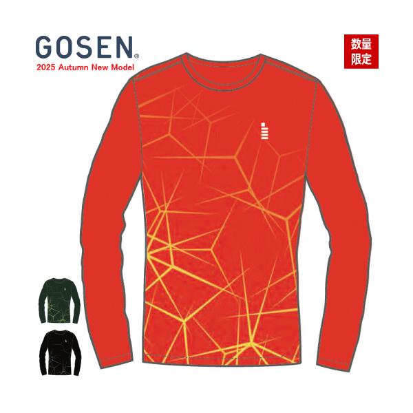 GOSEN（ゴーセン） 長袖シャツ 昇華ロングスリーブTシャツ 着替え