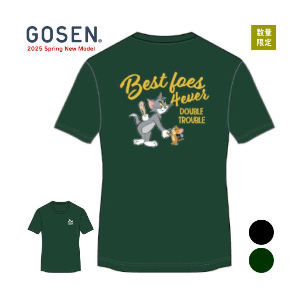gosen トムとジェリー　Lサイズ　半袖　ロンtセット　バドミントン 楽天市場】2025年4月初旬発売 数量限定 ゴーセン トムとジェリー