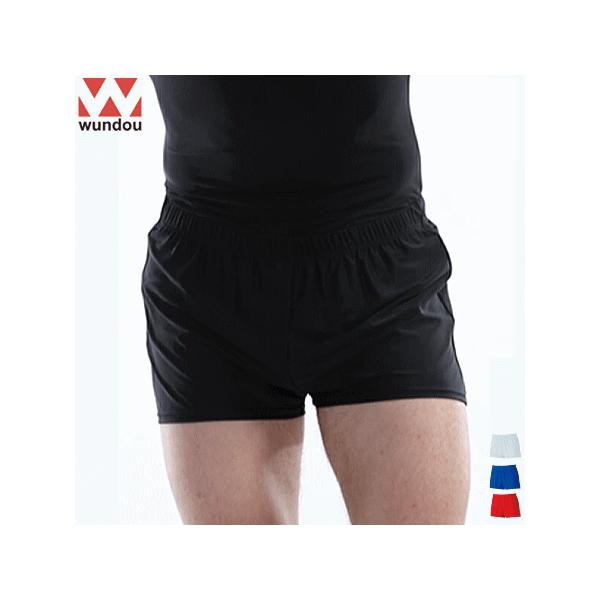 体操 新体操 パンツ ショート 無地 wundou ウンドウ メンズ 男性用 P480【１枚までメール便OK】